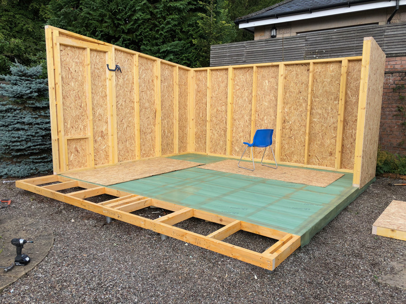 Garden Room Design & Build Process Outside In