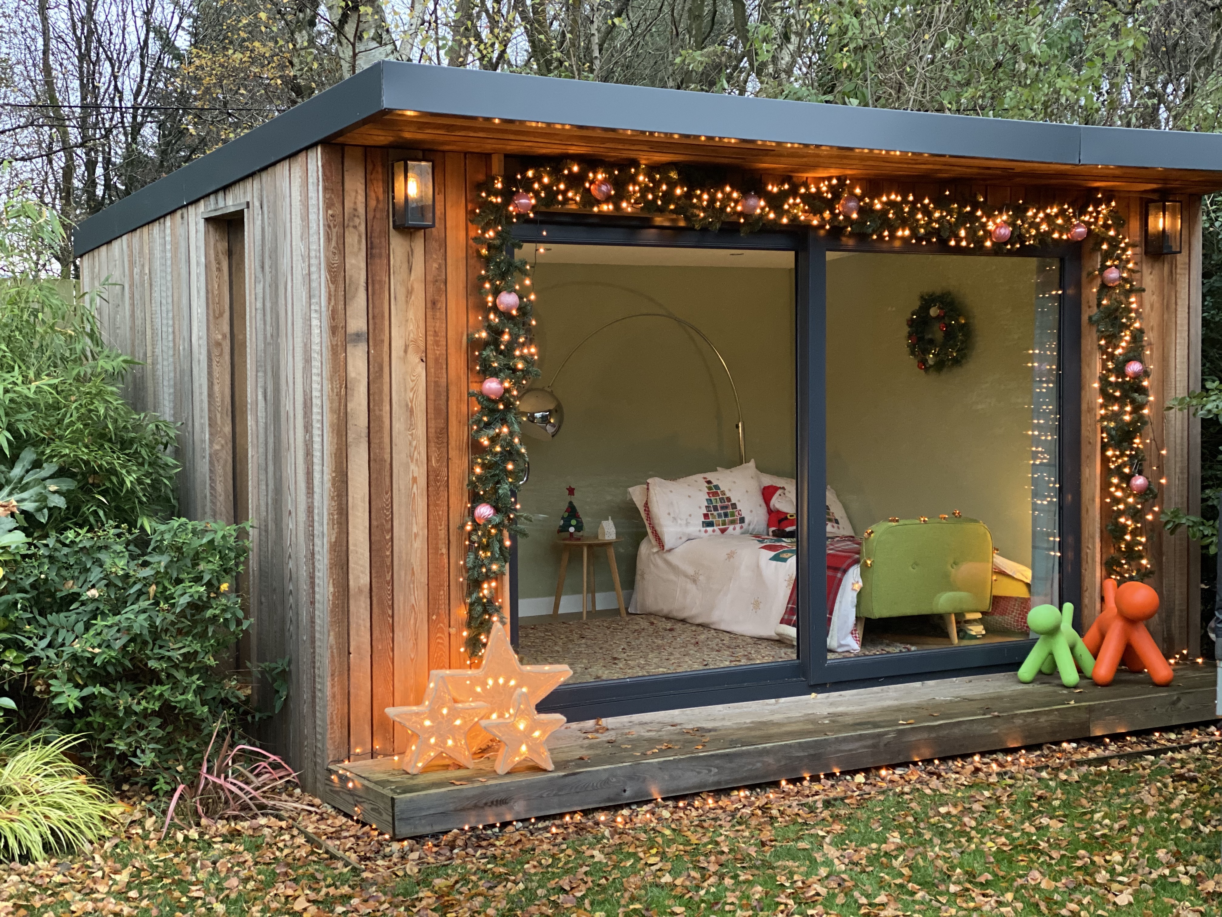 Festive Ideas for Your Garden This Christmas Outside In Garden Rooms