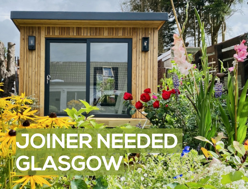 Joiner Job Opening in Glasgow Outside In Garden Rooms