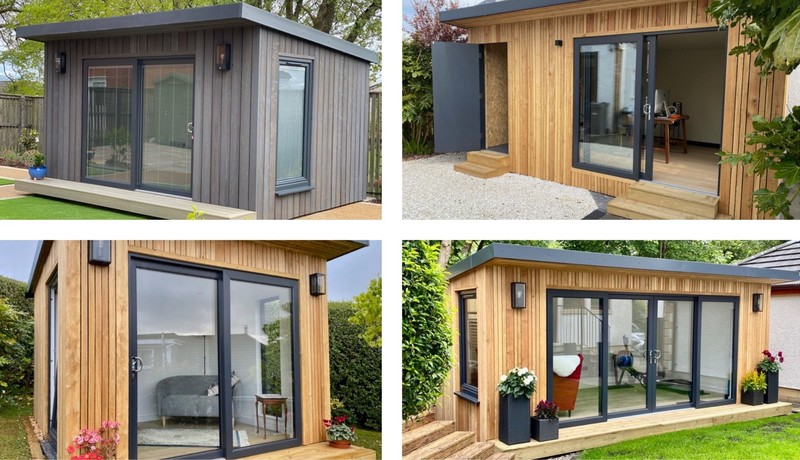 image of different types of garden room