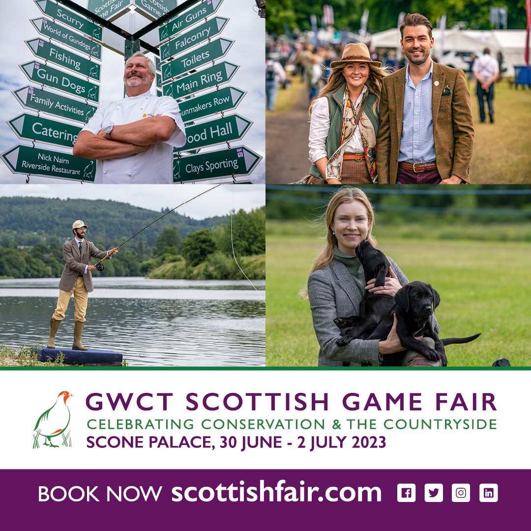 Join us at the Scottish Game Fair