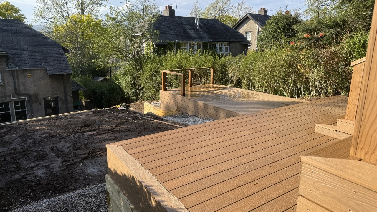 Composite Decking after