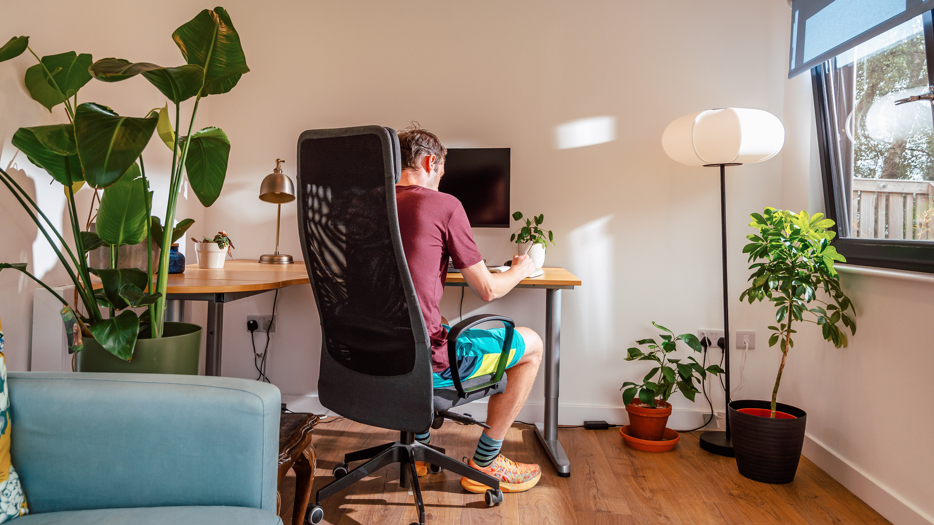 Garden Office interior