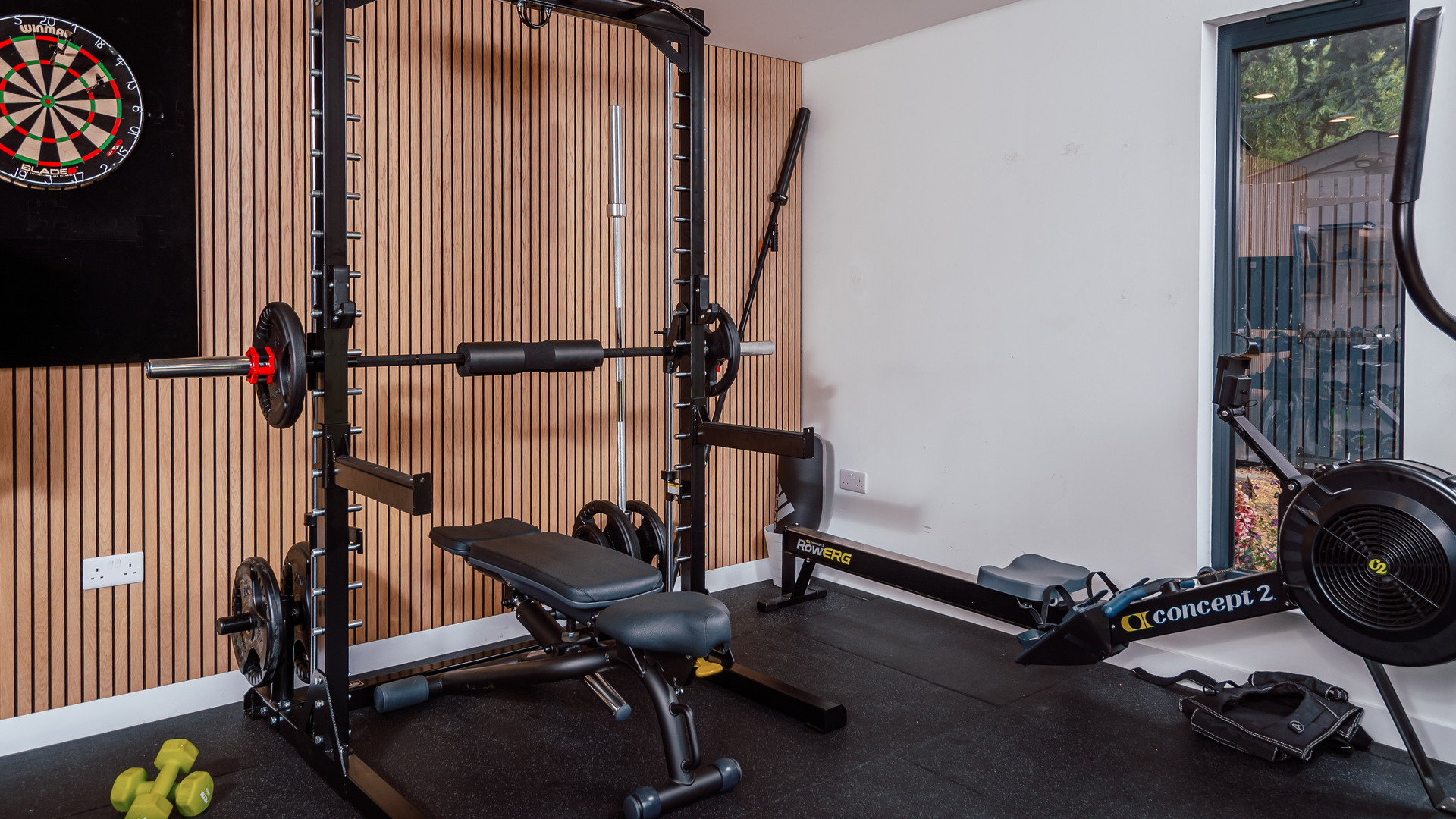 Garden Room with rack